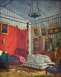Chambre à coucher du comte de Mornay
